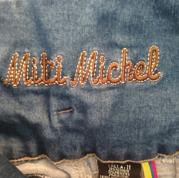 High Rise Blue Jeans - Picture 4 of 5